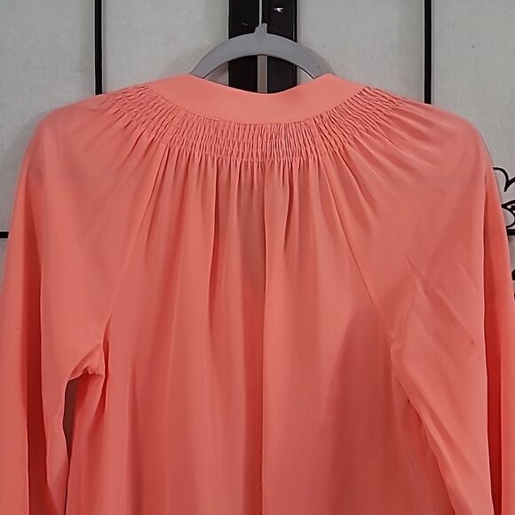 Lilly Pulitzer Women 100% Silk Elsa Blouse - Picture 9 of 9